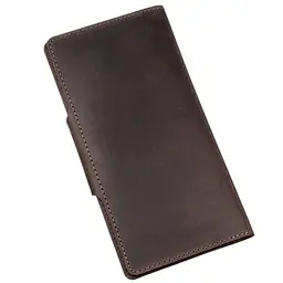 Гаманець чоловічий із вінтажної шкіри SHVIGEL 18х8,5х1 см acs0029620 - мініатюра 2