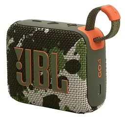 Портативна акустика JBL GO 4 бездротова камуфляж (JBLGO4SQUAD) - мініатюра 2