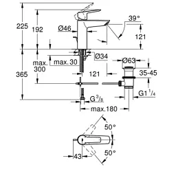 Змішувач Grohe QuickFix 234552432 - мініатюра 4