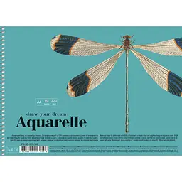 Альбом  Muse Aquarelle на спіралі A4 20 аркушів  в асортименті (PB-SC-020-308) - мініатюра 3