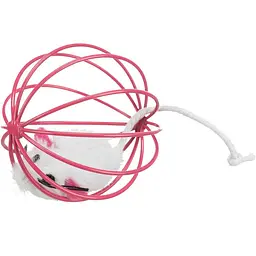 Іграшка Trixie М'яч з мишкою для кішок d6 см плюш - мініатюра 5