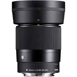 Об'єктив Sigma AF 30mm f/1.4 DC DN Contemporary Canon EF-M [105322] - мініатюра 5