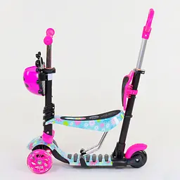 Самокат 5 в 1 Best Scooter 59х15х29 см Різнобарвний 000231476 - мініатюра 3