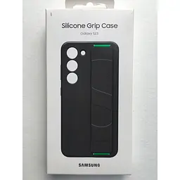 Оригнальний силіконовий чохол Samsung Silicone Grip Cover для Samsung Galaxy S23 EF-GS911TBEGRU Black - мініатюра 3