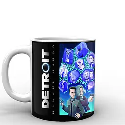 Кухоль GeekLand Detroit: Become Human Детройт: Стати людиною персонажі DR.02.001 330 мл білий - мініатюра 3