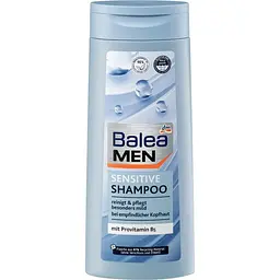 Шампунь для чоловіків Balea MEN Sensitive 300 мл (4066447091762)