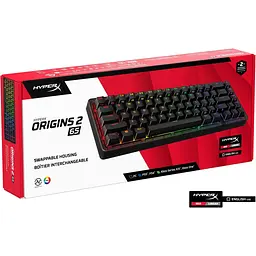 Клавіатура HyperX Alloy Origins 2 65 HX Red USB UA Black (B4QS3AA) [162875] - мініатюра 6