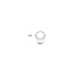 Стельова люстра Skarlat RSLC78072 6×1.5W WH+BK 4000K - мініатюра 2