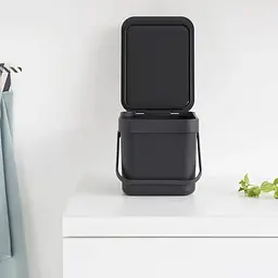 Відро для сміття Brabantia Sort&Go темно-сіре 6 л (109720) - мініатюра 5