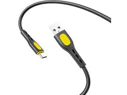 Кабель XO NB280 Jian Yan Type-C 3A 1m Black - мініатюра 2