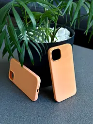 Чохол MAKE Apple iPhone 15 Plus Silicone Orange
