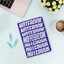 Блокнот в крапку «NOTEBOOK» синій - мініатюра 5