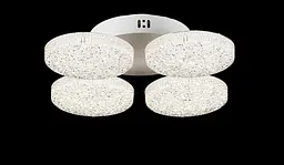 Люстра стельова LED Splendid Ray L3180/4, 80W, білий, сучасний стиль, з пультом, 4 лампи, 40 см - мініатюра 4
