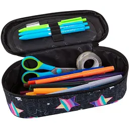 Пенал на блискавці CoolPack Campus Rainbow Nigh з органайзером для ручок 23x9x5 см (F062900) - мініатюра 2