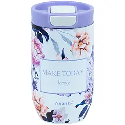 Термокружка Axent Violet Whispers 350 мл (8721-10-A)