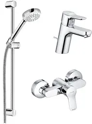 Набір змішувачів для душа Kludi Pure&Easy 378450565