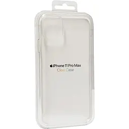 Оригінальний протиударний чохол Apple Clear Case Hardshell для iPhone 11 Pro Max Прозорий MX0H2ZM/A - мініатюра 2