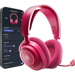 Ігрова гарнітура SteelSeries Arctis Nova 7X Gen 2 Wireless Magenta (61760) - мініатюра 3