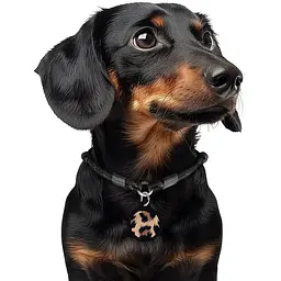 Адресник для собак і котів Waudog Smart ID з QR паспортом Леопард металевий 25 мм (225-4066) - мініатюра 6