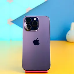 Смартфон Apple iPhone 14 Pro 128 ГБ темно-фіолетовий (MQ0G3) б/в [174174]