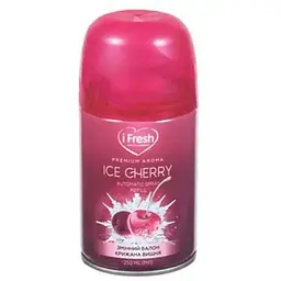 Змінний балон IFRESH 250мл для освіжувача повітря Premium Ice сherry