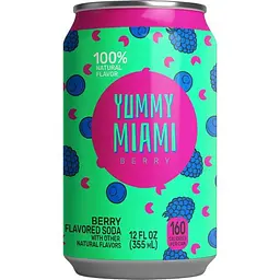 Напій безалкогольний Yummy Miami Berry газований 0.355 л з/б (947429)