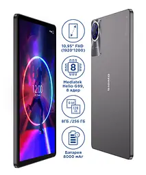 Планшет Sigma mobile Tab A1035 Ultra Dark Grey - мініатюра 8