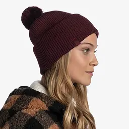Шапка Buff Khitted Hat Tim Maroon (1033-BU 126463.632.10.00) - мініатюра 3