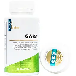Гамма-аміномасляна All be Ukraine Gaba 90 капсул (ABU-02043) - мініатюра 4