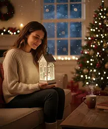 Новорічний нічник-ліхтар з ефектом метелика XMAS WDL-24074B (47704-10099_818) - мініатюра 11
