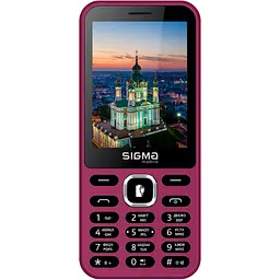 Мобільний телефон Sigma mobile X-style 31 Power Type-C [Purple] UA-UCRF [80729]