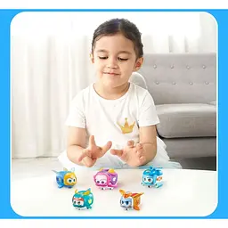 Ігрова фігурка Super Wings Super Pet Золотий Хлопчик улюбленець зі світловими ефектами (EU770431) - мініатюра 11
