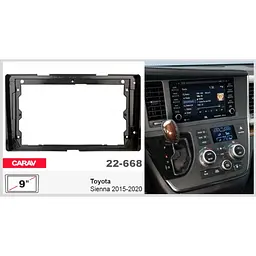 Перехідна рамка Toyota Sienna Carav 22-668 - мініатюра 6
