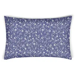 Дитяча постільна білизна в ліжечко FLOWER GARDEN CS1, синій (FlowerGarlandBlue_01White_140) - мініатюра 3