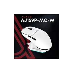 Мишка Ajazz AJ159P MC Wireless/Bluetooth/USB Charging Dock White (AJ159P-MC-W) - мініатюра 5