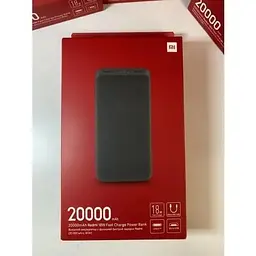 Акумулятор зовнішній Xiaomi Redmi PowerBank 20000 mah 18w - мініатюра 5
