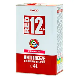 Антифриз XADO Antifreeze Red 12++ концентрат 4 л - мініатюра 2