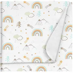 Пелюшки фланелеві Cosas Mountain 100х120 см (FlannelDiapers_MountainRainbow_100x120)