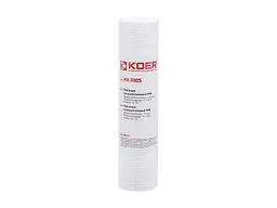 Картридж фільтра KOER поліпропіленовий KV-01-2510-05, PP5 2,5"х10" (KV.0005)