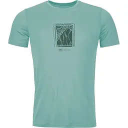 Футболка Ortovox 120 Cool Tec MTN Cut TS W XS Бірюзова (1054-025.001.1217)