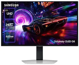 Монітор 27" Samsung Odyssey G81SF QD-OLED UHD OLED 240Hz (LS27FG812SIXUA)