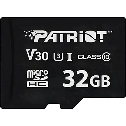 Карта пам'яті Patriot Micro SDHC VX Series 32GB V3.0 (PSF32GVX31MCH)