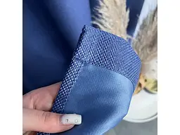 Льняні штори бликають чиного кольору на тасьмі 2шт. 150х270 ALBO pbe0052541 - мініатюра 7