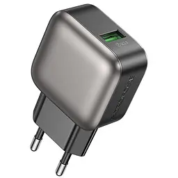 МЗП Borofone BAS52A Absolute QC3.0 18W (1USB-A) Black - мініатюра 5