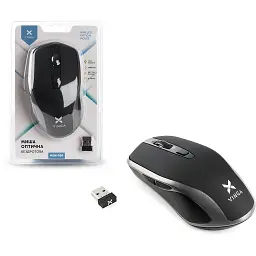 Мишка Vinga MSW-909 Silent black-grey - мініатюра 2