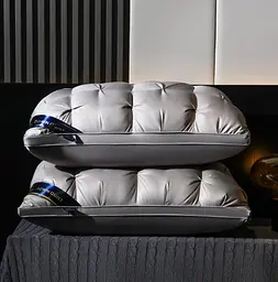 Подушка тісто з поліефірного волокна Hotel pillow 19536 50х70 см сіра - мініатюра 2