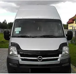 Дефлектор капоту мухобійка для Renault Master 2003-2010 (Vip Tuning) RL13 - мініатюра 2