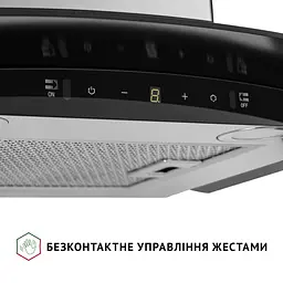 Витяжка декоративна зі склом PERFELLI GRASSI 6PWX INOX - мініатюра 7