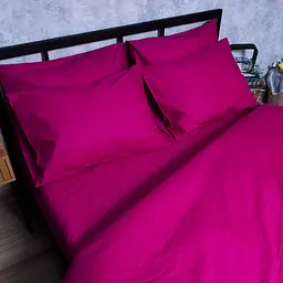 Комплект постільної білизни Moon&Star Бязь Gold Люкс Crimson Elegance двоспальний 175х210 наволочки 2х40х60 - мініатюра 4
