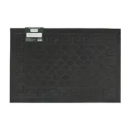 Килимок придверний Eco Fabric Луска без кромки чорний 40 х 60 см (4060-001) - мініатюра 4